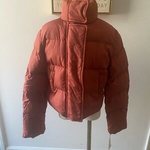 GB Girls Rust Puffer Jacket